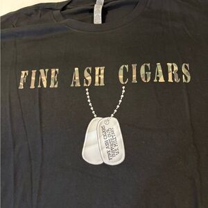 Next Level Apparel Black Tee with Camouflage Print